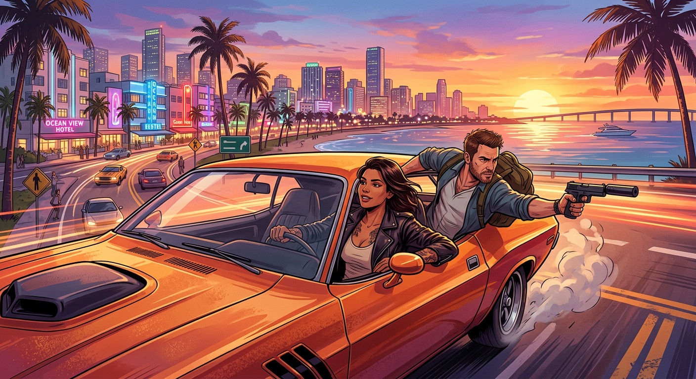 GTA 6: המסע ל-Leonida מתקרב, אתם מוכנים?